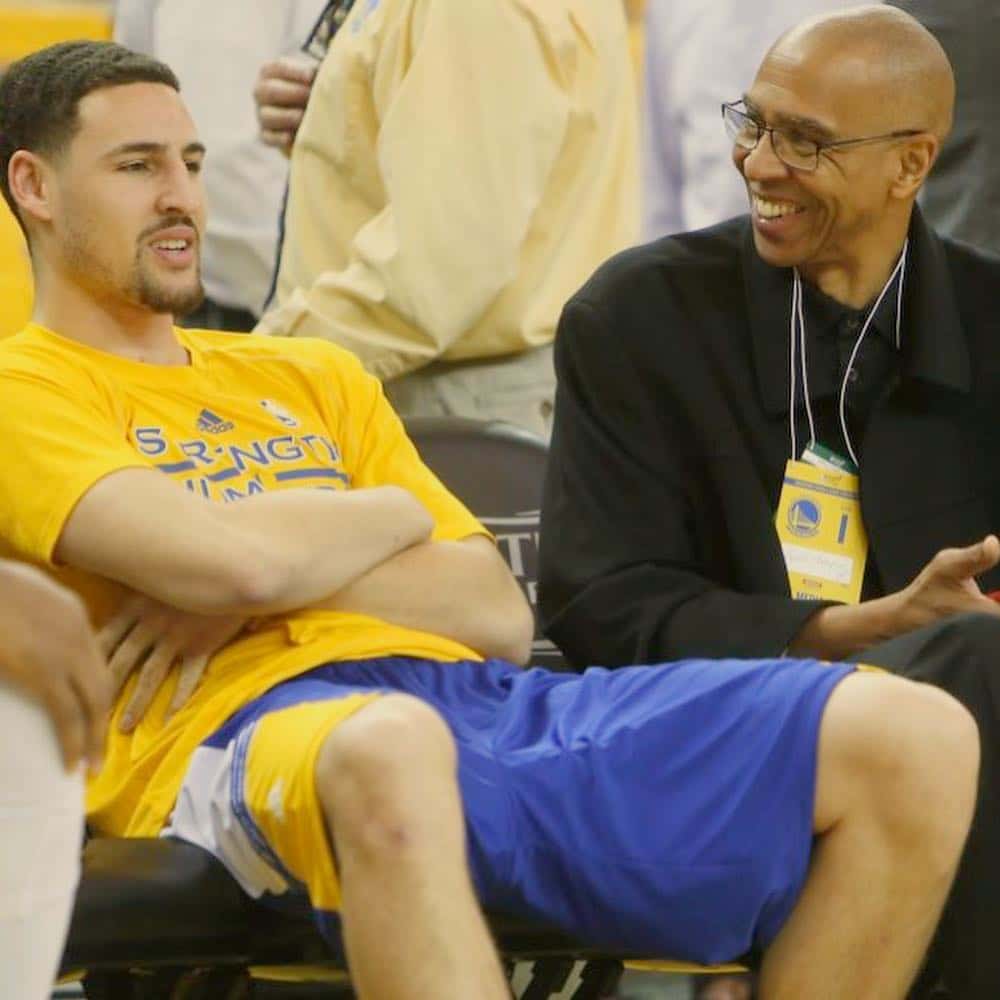 Mychal and Klay Thompson