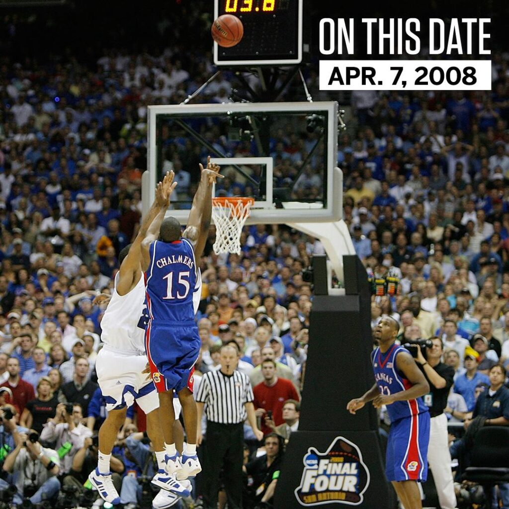2008 National Championship: Kansas vs. Memphis